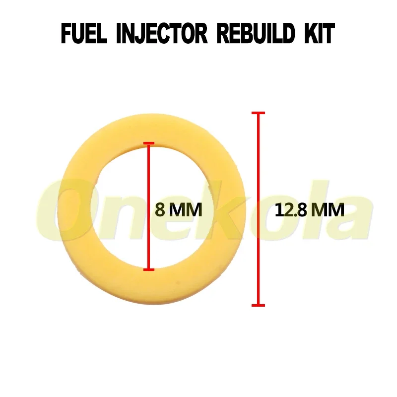 Бесплатная доставка 100 шт. 12 8 мм внешний диаметр: ремонтные комплекты топливных
