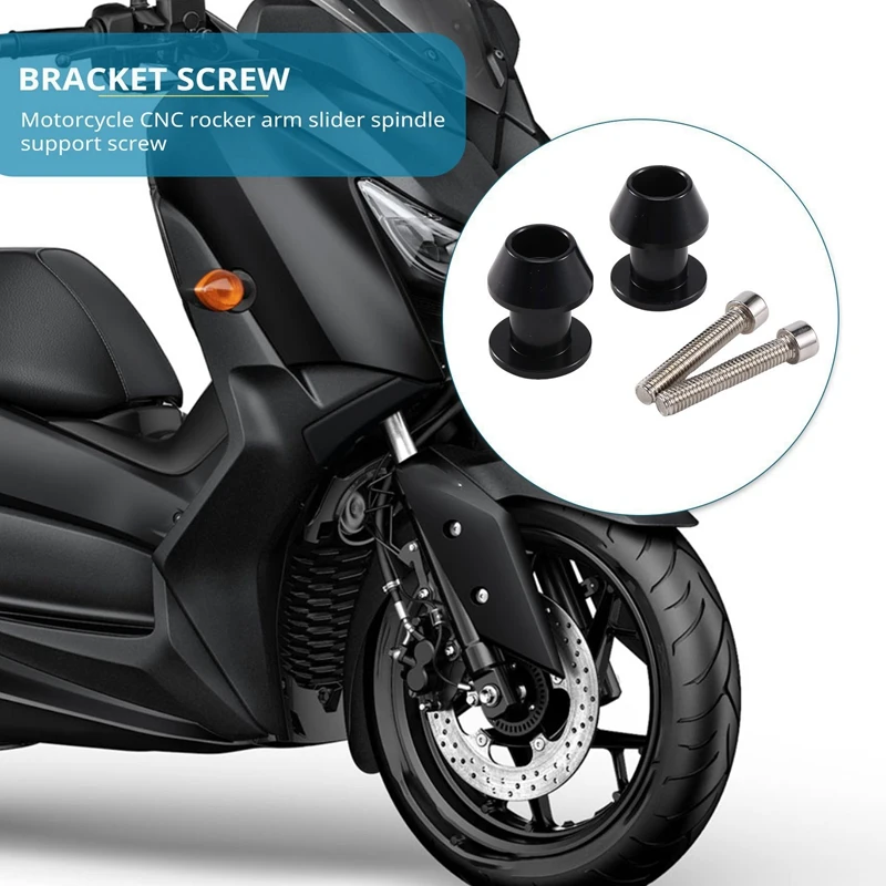 2 шт. M6 X1 5 мотоциклетные ползунки с ЧПУ катушки подставка винт для Yamaha Fz01 Fz03 Fz09 Fz10