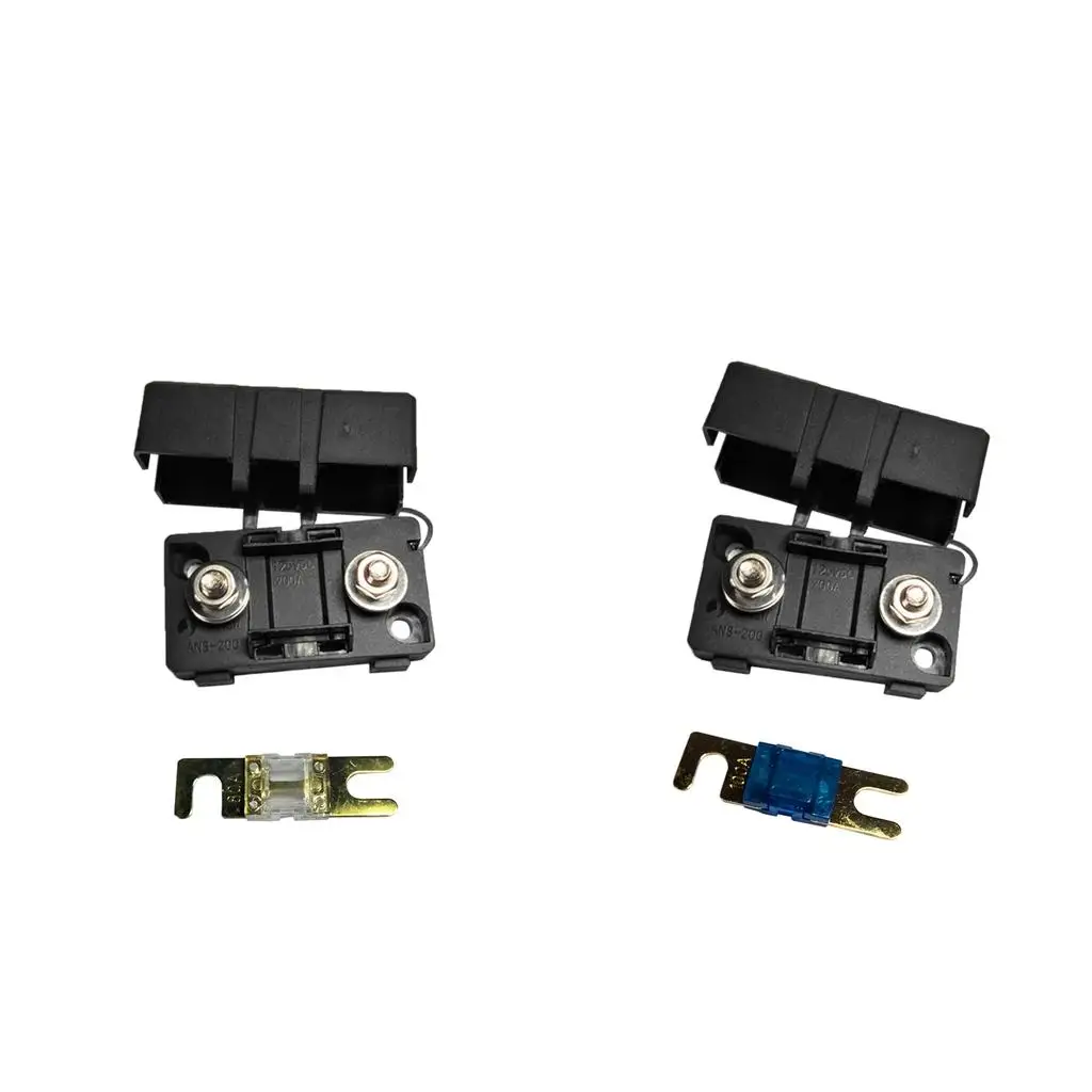 Сверхмощный держатель предохранителя ANS Midi небьющаяся база для RV Car 80A + 100A |