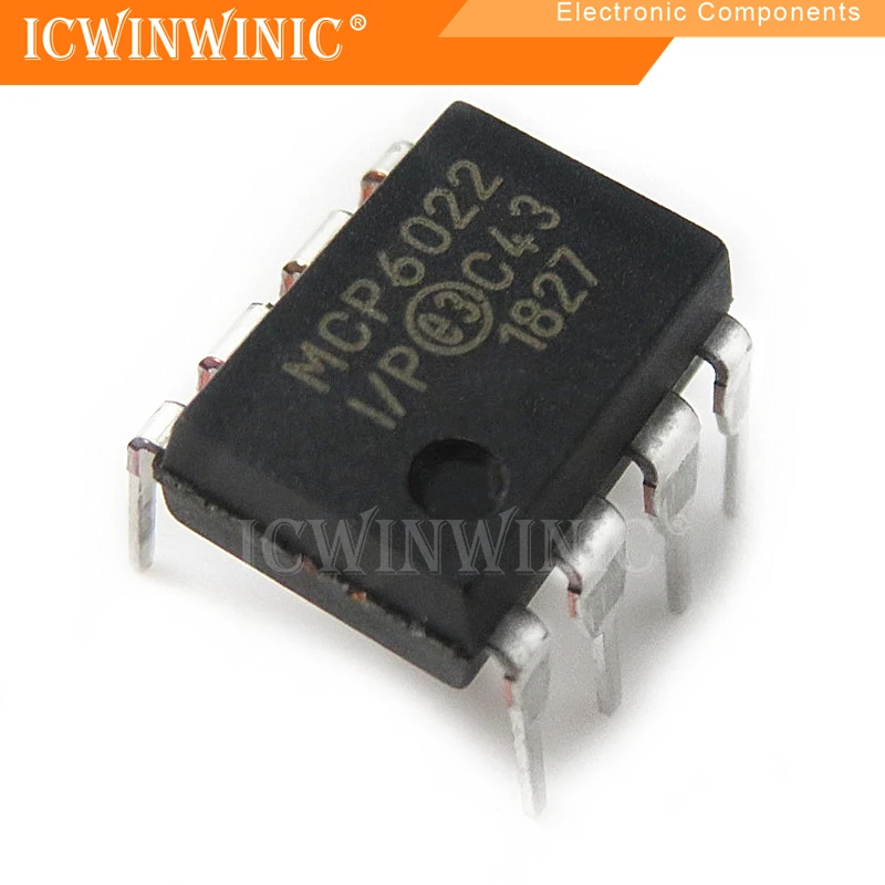 5 шт. MCP6022-I/P MCP6022