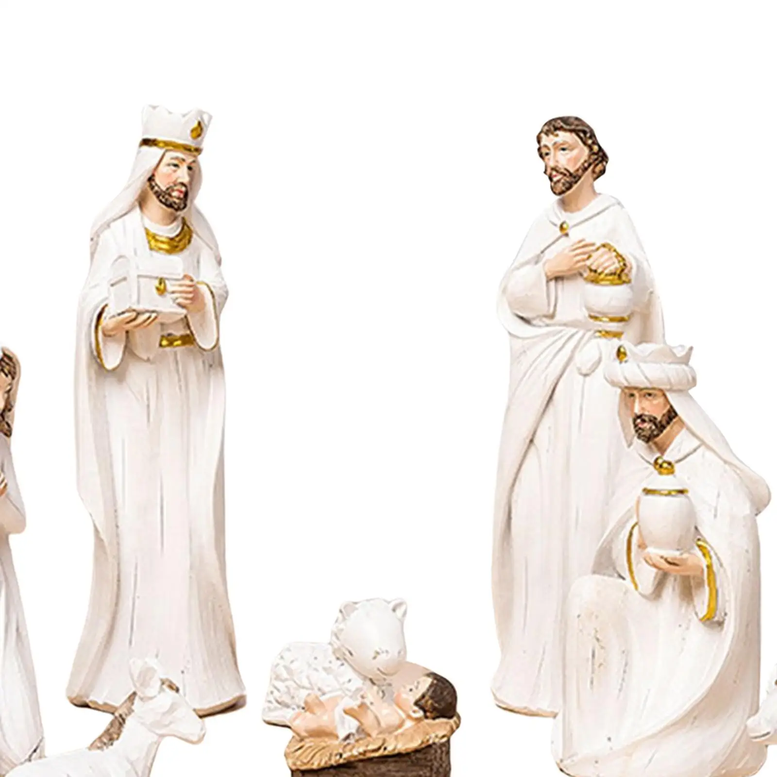 

Nativity scene Jesus Doll Statue Decorative Gift Office Home Decor