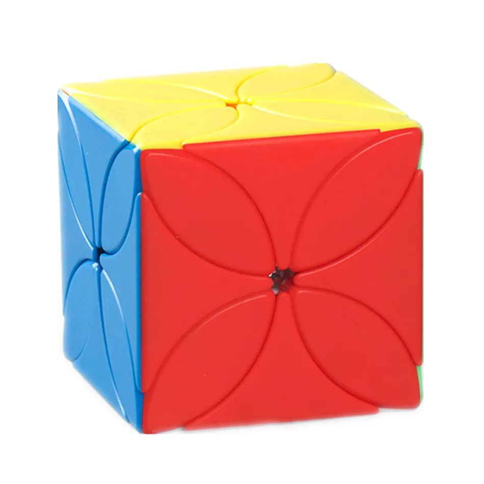 

MoYu Meilong четырехлистный клевер магический куб пазл без наклеек 4-листный куб скоростные Развивающие игрушки для детей студентов