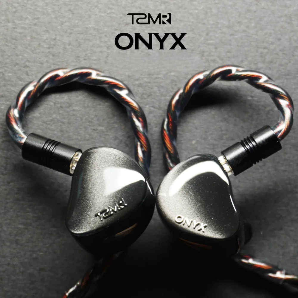 Фото Гибридные Hi-Fi игровые наушники Tansio Mirai TSMR ONYX 3DD+ 2BA с отсоединяемым кабелем 2Pin 0.78 мм, внутриканальные мониторы (IEM) для аудиофилов №5