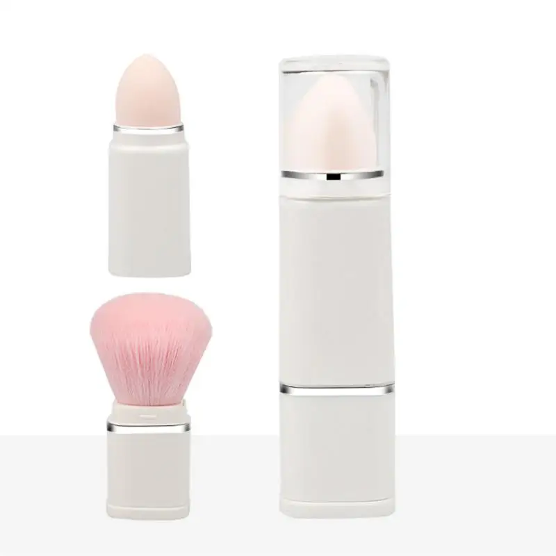

Sponge Head Makeup Brush Opp Packaging Easy To Carry Fit Face Quick Makeup Fluffy Soft Grasp Powder Uniform Makeup Brush