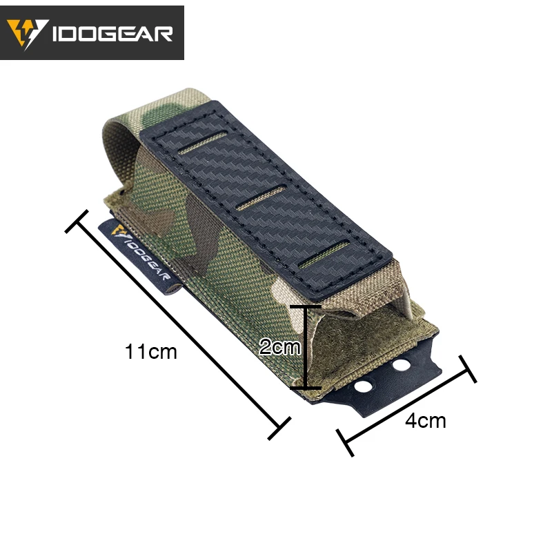 IDOGEAR MOLLE тактическая 9 мм Одиночная Магнитная сумка охотничья Военная переноска
