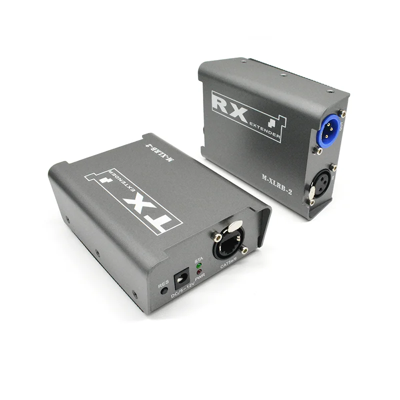 Фото Односторонний двунаправленный цифровой удлинитель XLR Audio 200M, общественная передача для цифрового IP-трансляции аудиоматрицы №2