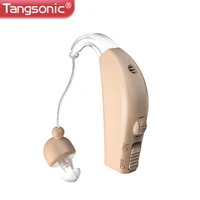 tangsonic bte hearing aid usb rechargeable sound amplifier for deaf men deafness adults seniors women elderly noise cancelling