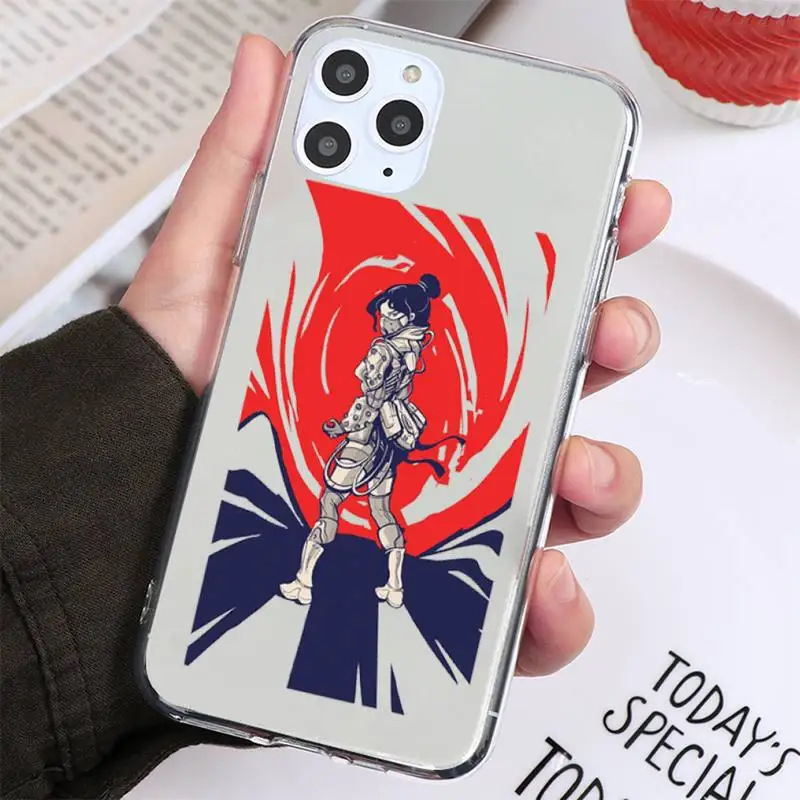 hot game apex legends phone case for iphone 13 12 11 8 7 plus mini x xs xr pro max transparent soft free global shipping