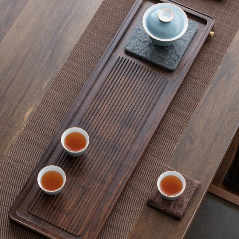 

Drain Table Tea Tray Chinese Egg Tray Afternoon Table Tea Trays Buffet Vintage Oriental Round Living Room Plateau Home Decor