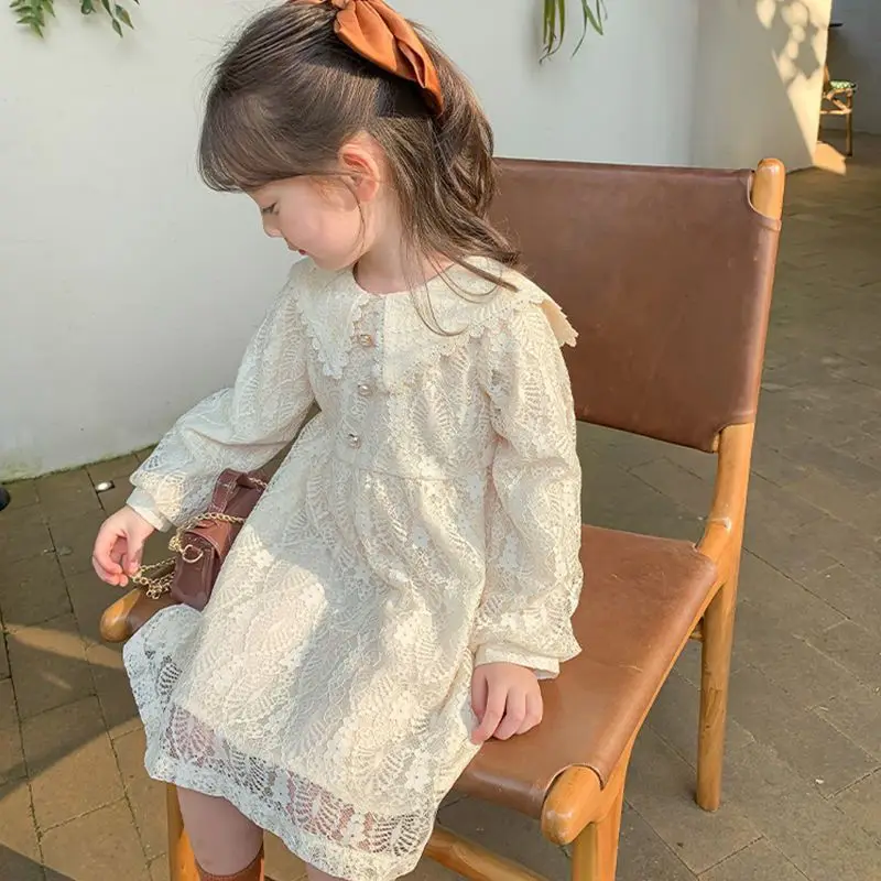 

Spring baby girl clothes lace princess dress for toddler girls baby clothing infant birthday party tutu dresses dress