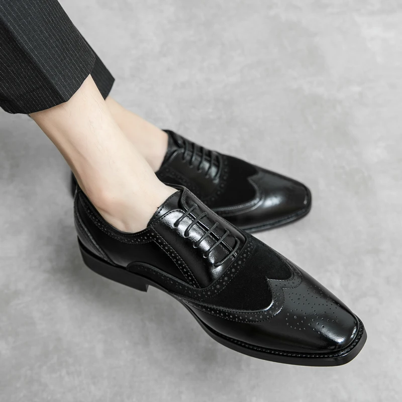 New zapatos de hombre elegantes scarpe uomo mens oxford shoes chaussures hommes de luxe formal shoes men AliExpress