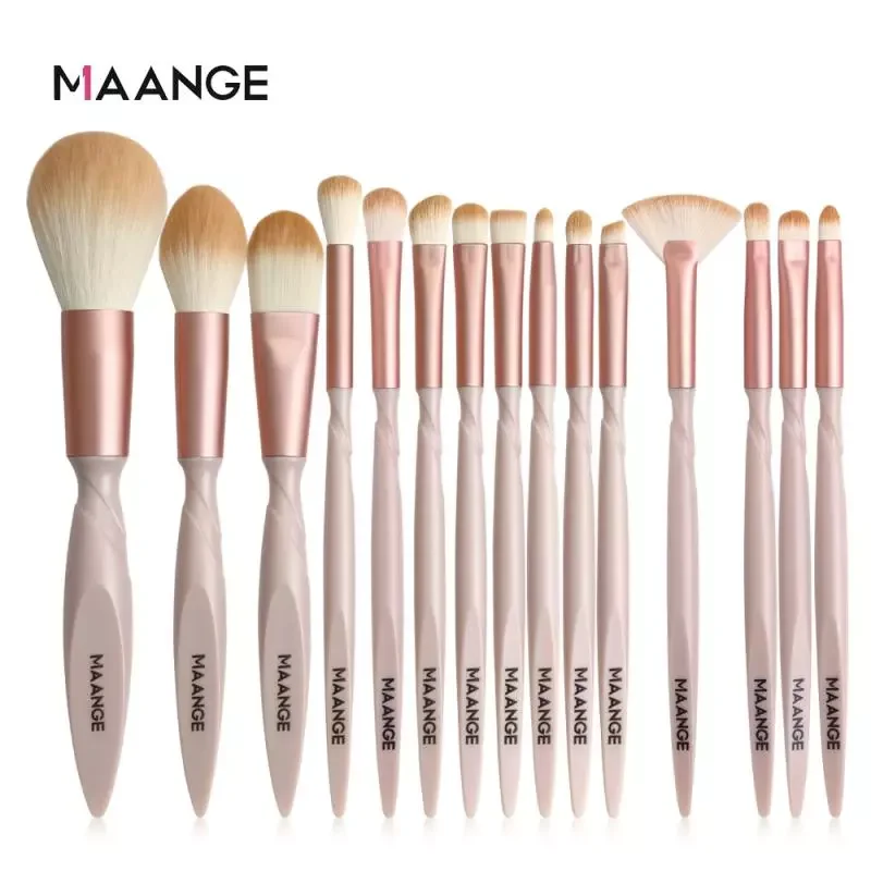 

NEW2023 15 PCS Makeup Brush Beauty Tools Eye Shadow Brush Eyebrow Brush Eyelash Foundation Blush Blending Beauty Make Up Brush