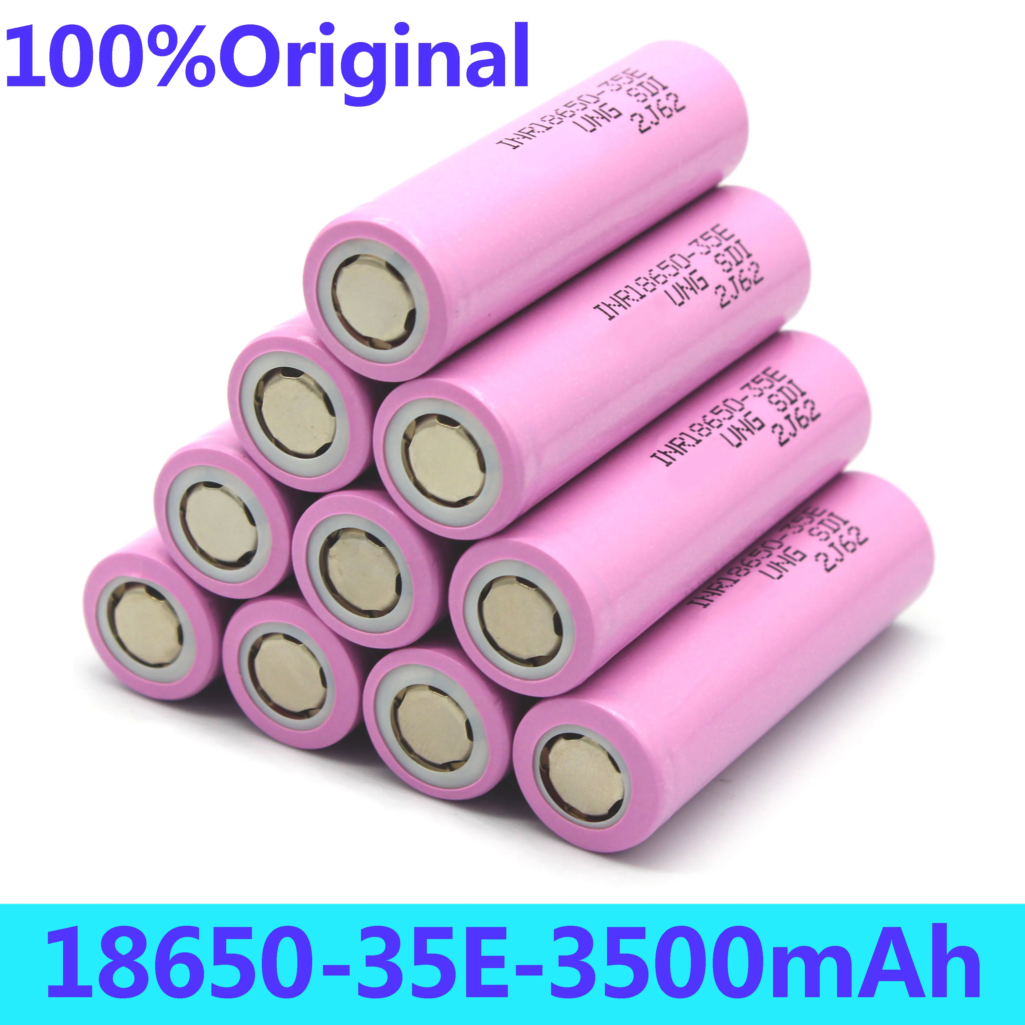 100% Оригинальная Аккумуляторная батарея для литий-ионных аккумуляторов 18650 3500 мАч