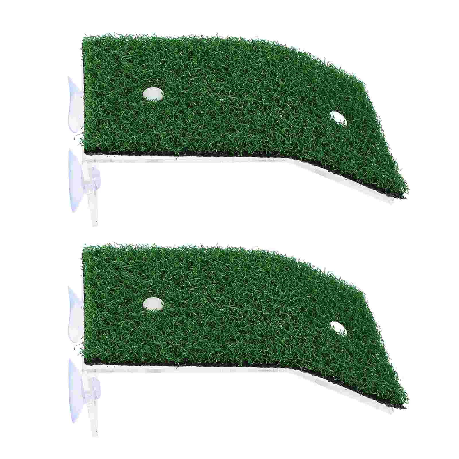 

2Pcs Wear-resistant Turtle Ramps Acrylic Turtle Platforms Removable Basking Platforms
