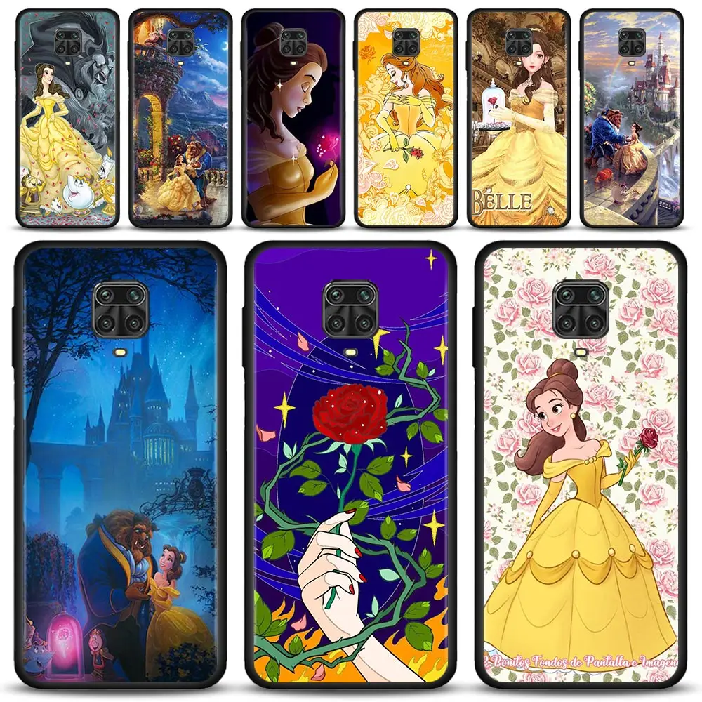 

Phone Shell For Xiaomi Redmi Note 11 11T 11S 9 8 10 Pro 7 9T 8T 9S 10Lite Case for REDMI 9 8 9C 9A 7A Beauty and the Beast Belle