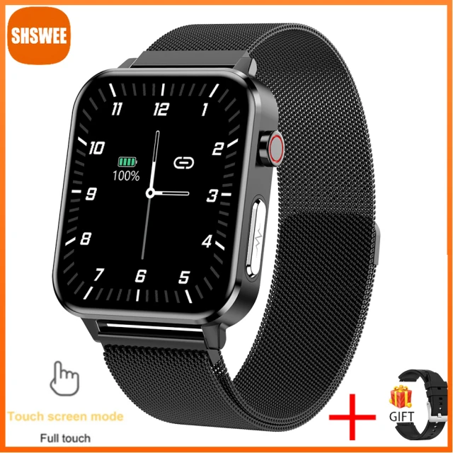 

Heart Rate Blood Pressure Watches Health IP68 Waterproof Smartwatch ECG+PPG Smart Watch Men for Android IOS For Xiaomi Huawei