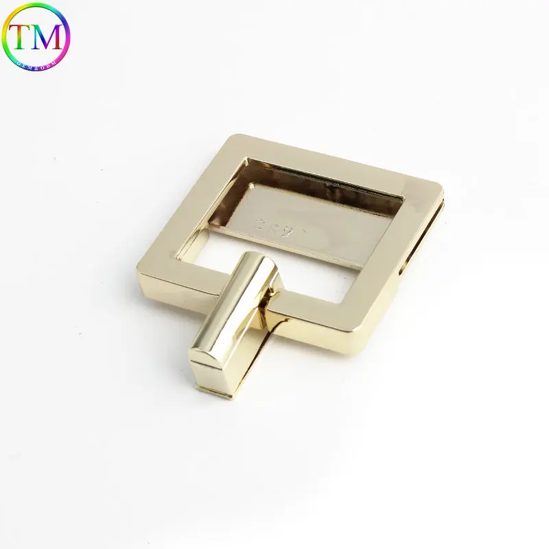Gold Silver Fashion Cute Metal Clasp Turn Lock Closure Press Push Clasp Twist Bag Lock For Leather Handbag Purse Accessories