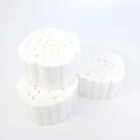 100pcs dental cotton roll teeth whitening cleaning disposable consumables dental medical material blood sucking cotton rolls