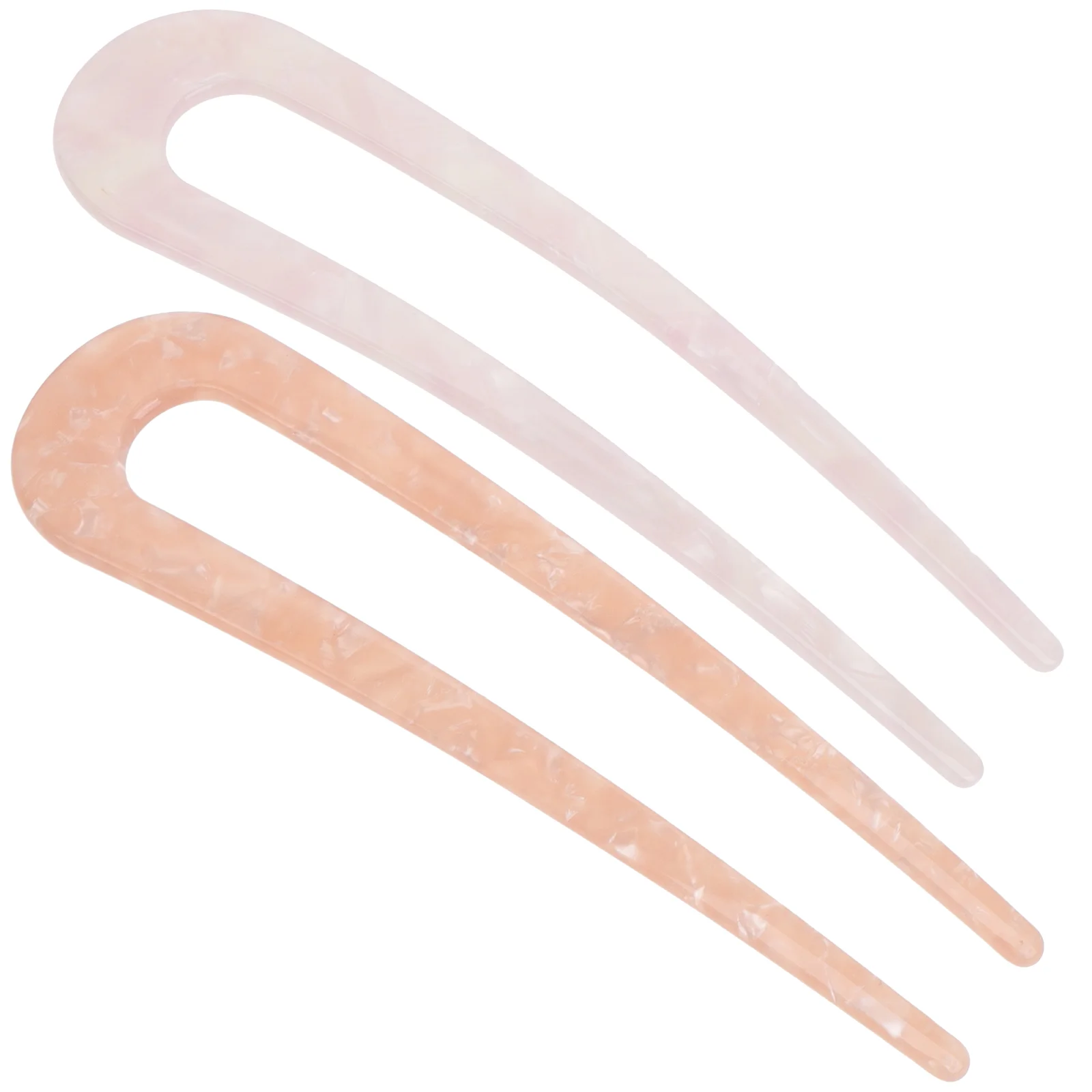 2 шт. две вилки цвета хаки аксессуары для порошка практичные палочки волос