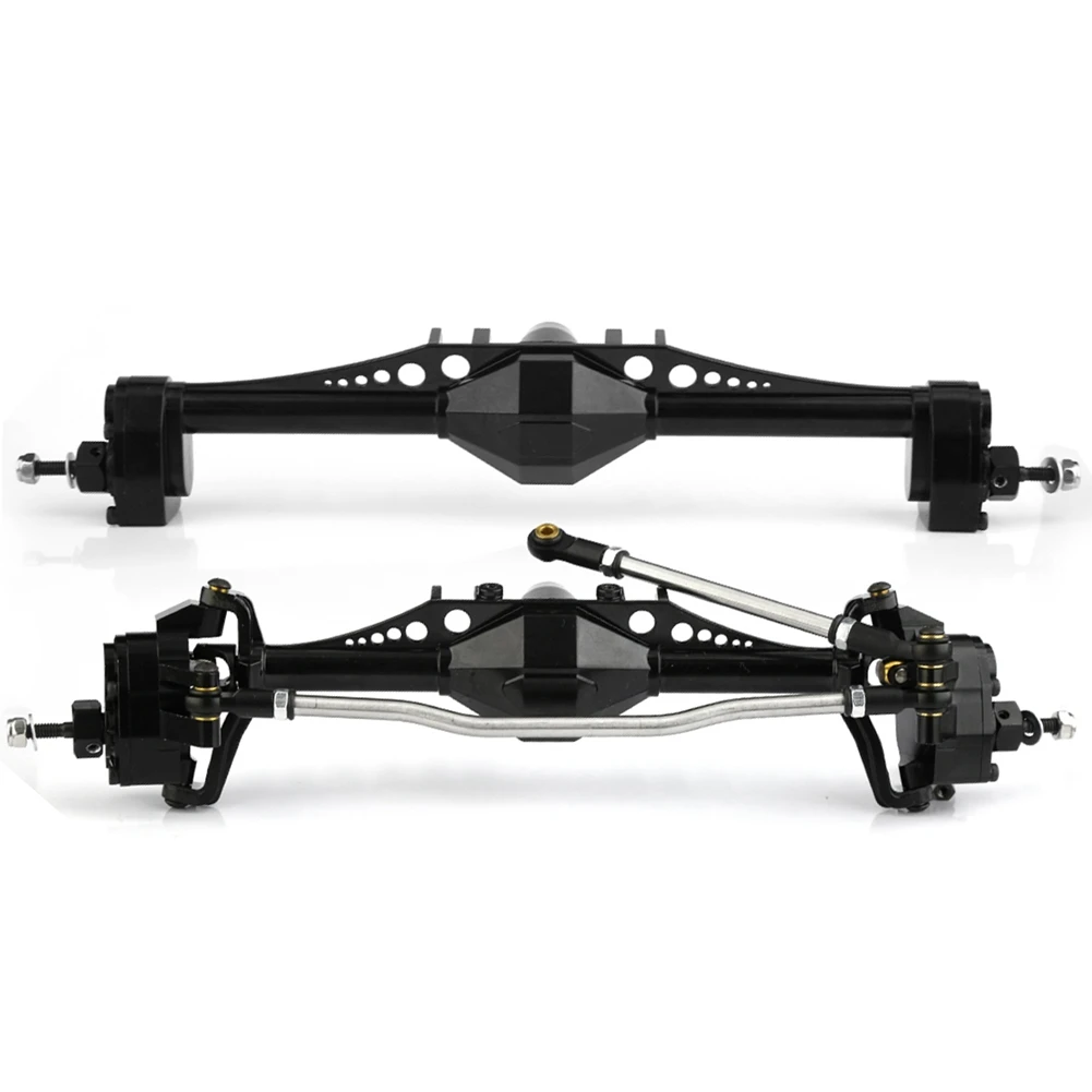 

Metal Currie F9 Portal Axle Front and Rear for Axial Capra UTB10 1.9 UTB 1/10 RC Crawler Car Upgrades Parts,Black