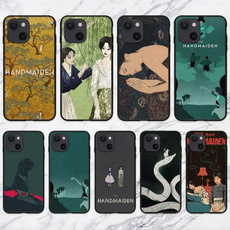 

Чехол Handmaiden для iPhone 11 12 Mini 13 14 Pro XS Max X 8 7 6s Plus 5 SE XR