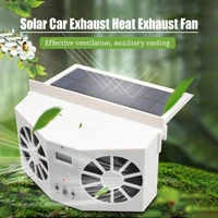 solar car ventilation fan dual vent car exhaust fan solar car cooler and eliminates peculiar smell