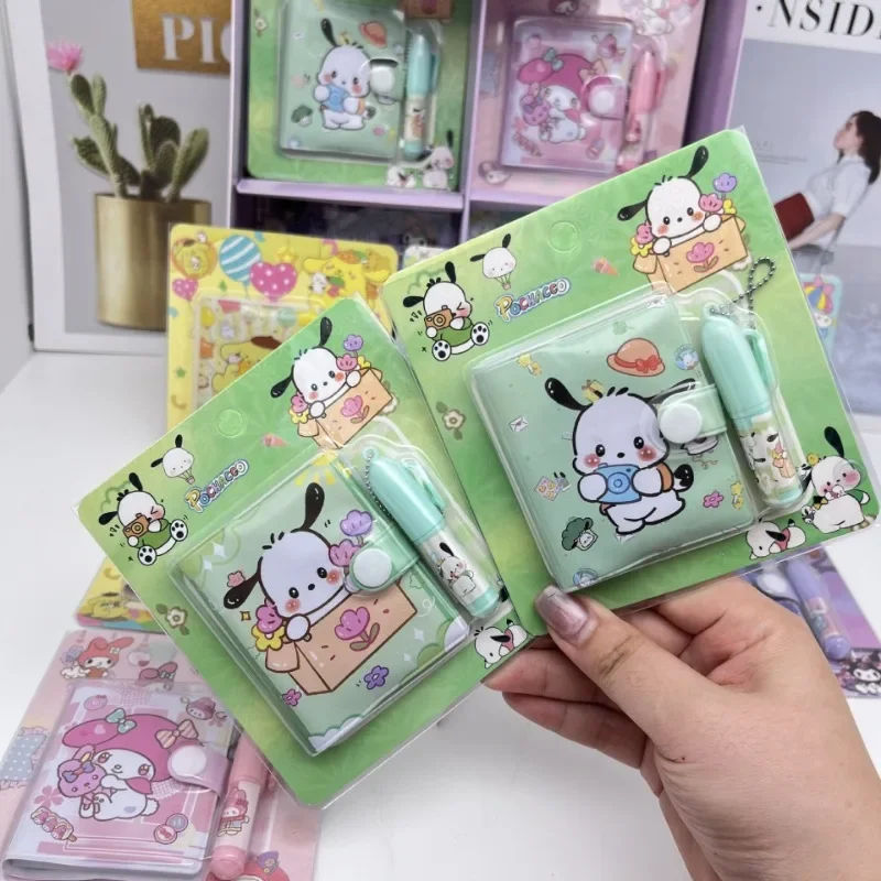 Милый блокнот Sanrio Kuromi аниме мультфильм Cinnamoroll My Melody Kawaii детские канцелярские