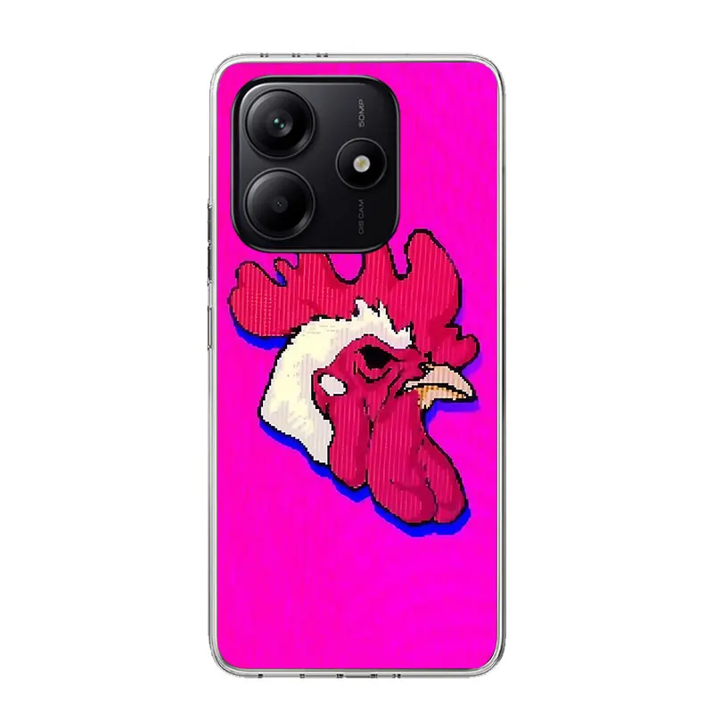 Фото Чехол для телефона Game Hotline Miami для Xiaomi Redmi Note 15 14 14S 13 12S 12 11S 11 11T 11E Pro Plus 4G 5G Trend Fundas Redmi N №3