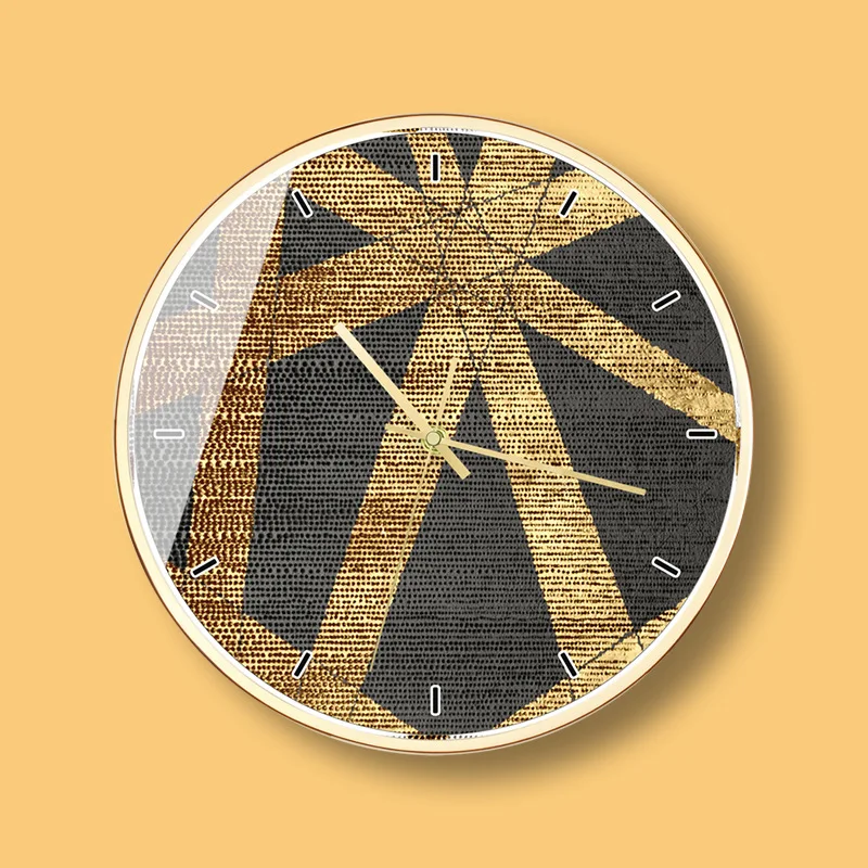 

Высококачественные индивидуальные настенные часы, металлическое стекло, зеркальные настенные часы, современный простой дизайн, настенные ...