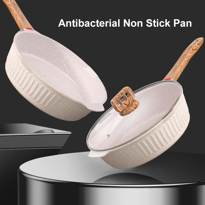 Сковорода с антипригарным покрытием многофункциональная безопасная для