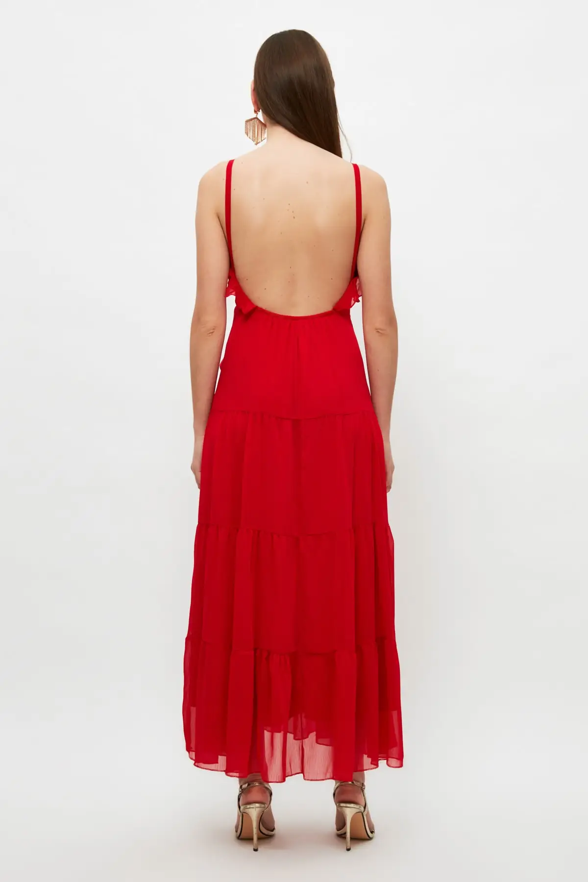 

Trendyol Collar Detail Evening Dress & Prom Gown TPRSS21AE0239