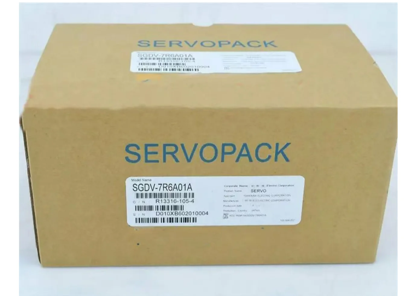 Новый телефон с серводвигателем SGDV7R6A01A