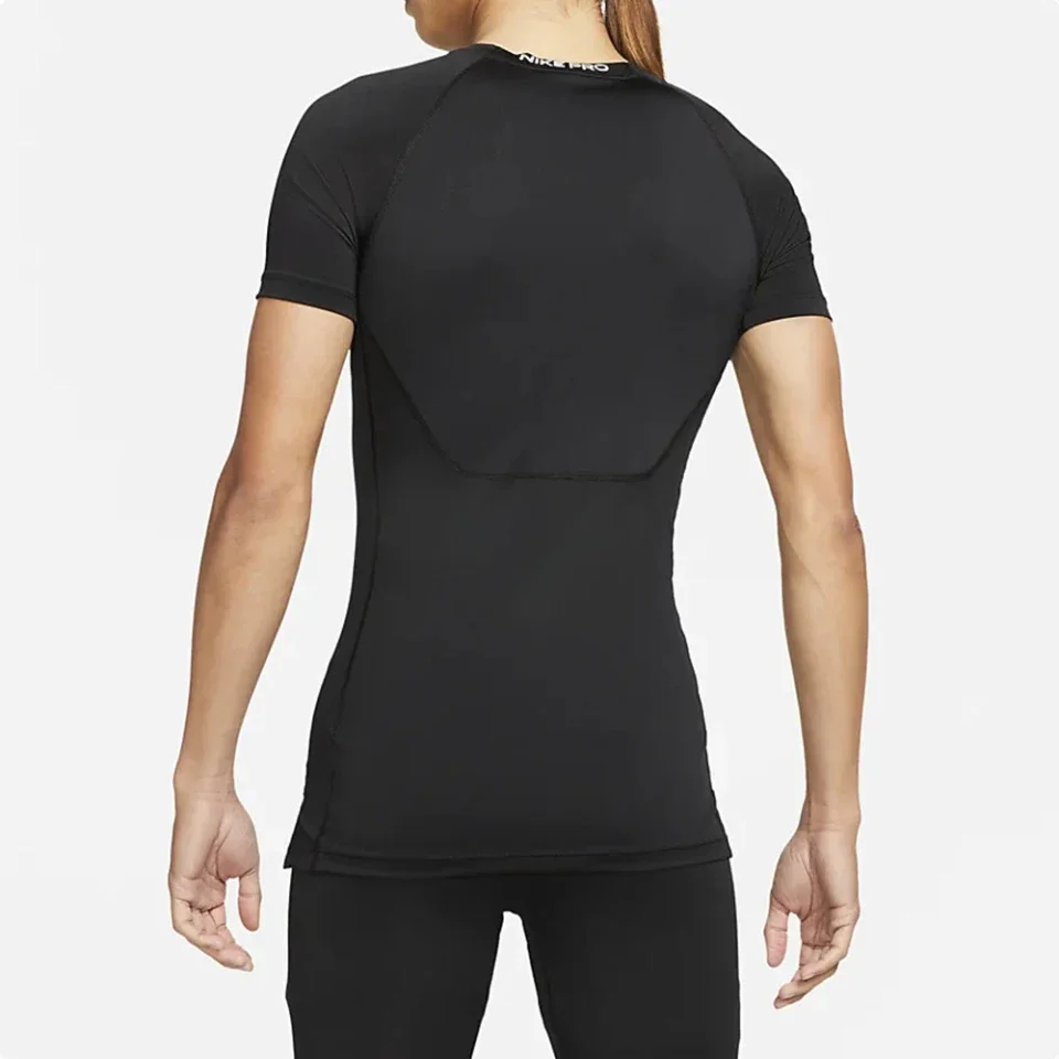 Оригинальные мужские колготки Nike PRO для ходьбы и тренировок с коротким рукавом
