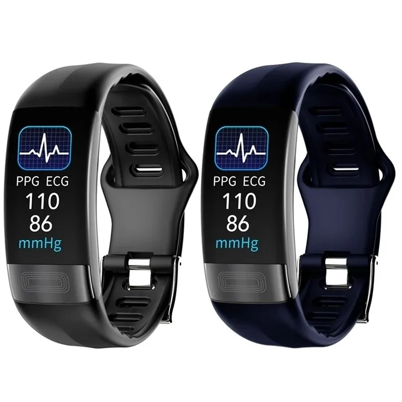 

New Smart band P11 Plus Blood Glucose ECG Smart Band Watch Heart Rate Monitor PPG Bracelet Blood Pressure Waterproof Wristband