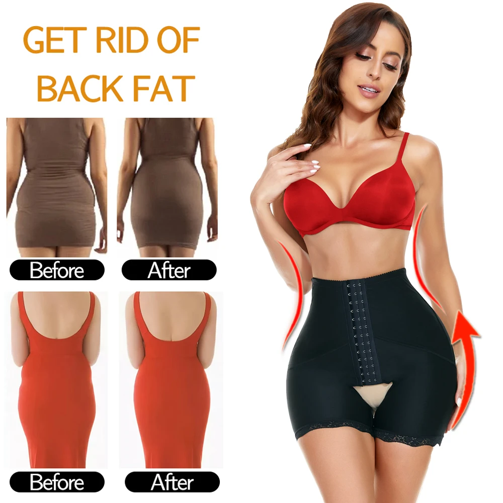 LANFEI Shapewear Women Tummy Control Panties Body Shaper Postpartum Control Panties High Waist Shapewear Panties Drop Shipping