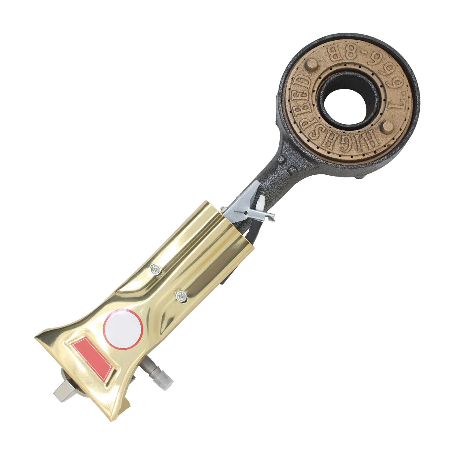 

High pressure Liquefied gas single burner diameter12 cm for Restaurant stove energy-saving commercial single stove accessories