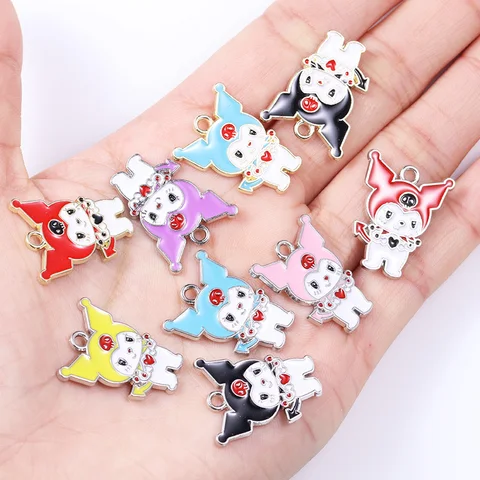 10 шт./партия, эмалированные серьги-подвески, 15 х25 мм