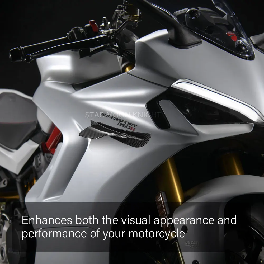 Для Ducati Panigale V2 V4 899 959 1198 1199 1299 R SFairing сторона крыла аэродинамический дефлектор