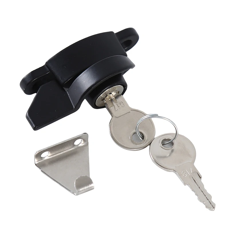 

Multi-purpose Door Lock Zinc Alloy Thick And Durable Sliding Window Locks Zinc Alloy With Key Crescent Locks Accessories