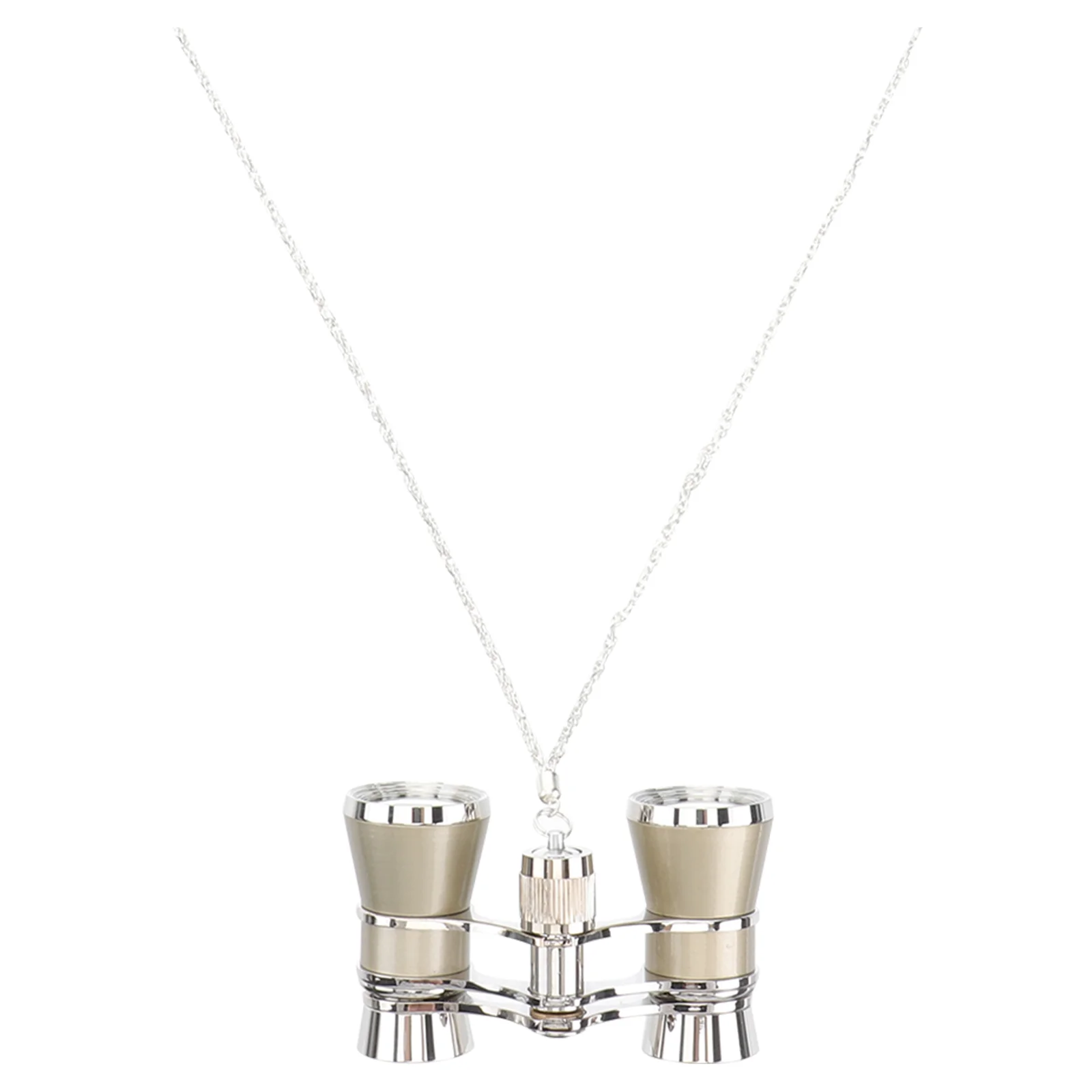 

1PC Telescope Durable Practical Retro Portable Concert Binocular Telescope with Chain