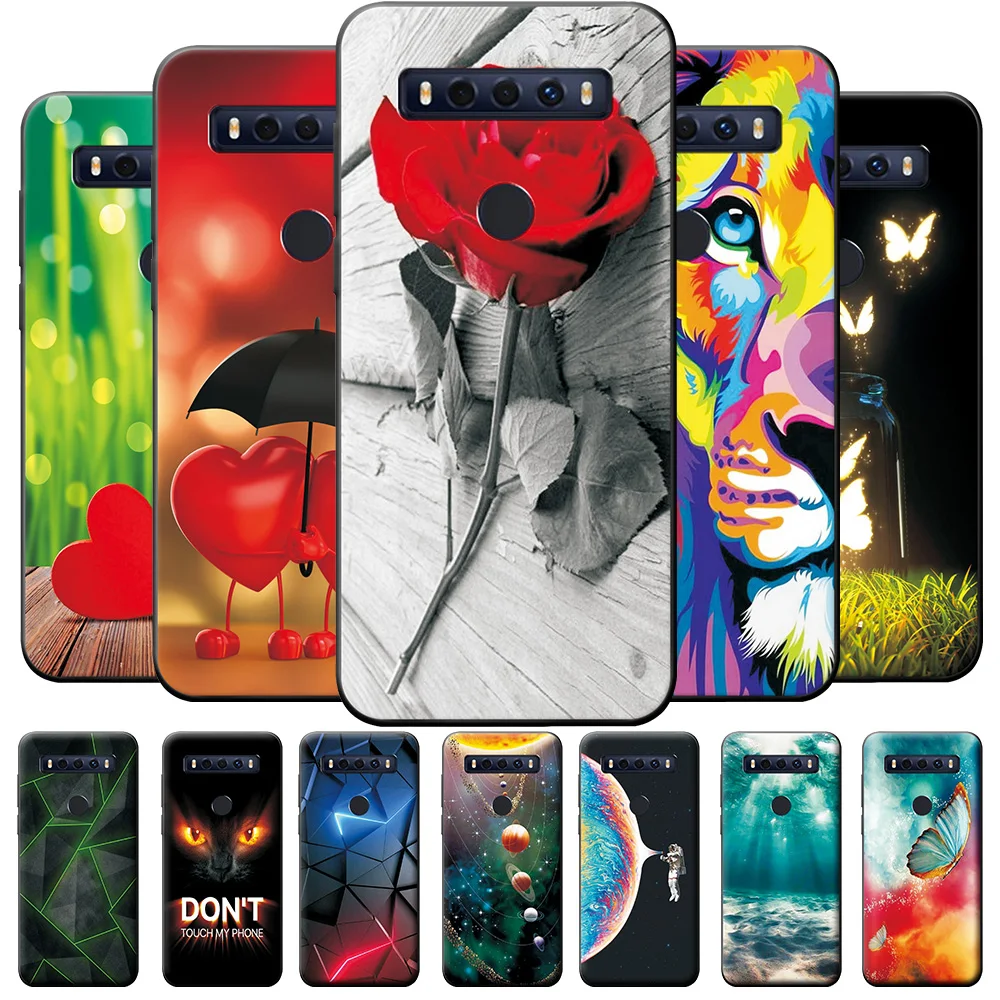 Чехол для TCL 10 SE, T766U T766H, модный защитный чехол для телефона s, чехол для TCL 10SE, задняя крышка для TCL10se 10 se, милый бампер 6,52 дюйма