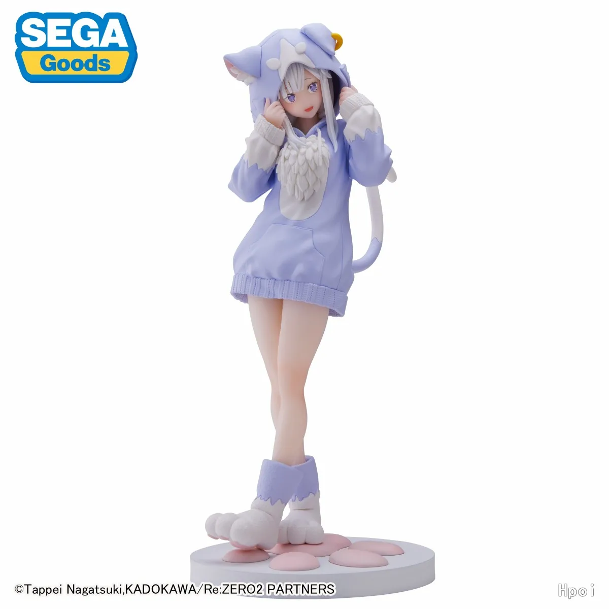 Фото 【UA】SEGA Luminasta Re:Zero Starting Life in Another World Эмилия: Фигурка в меховой парке, модель, игрушка, подарок №2