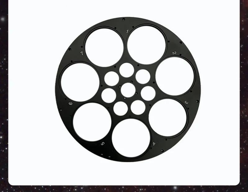 ToupTek Afw большое L электрическое колесо с фильтром 7x2 дюйма аксессуары для