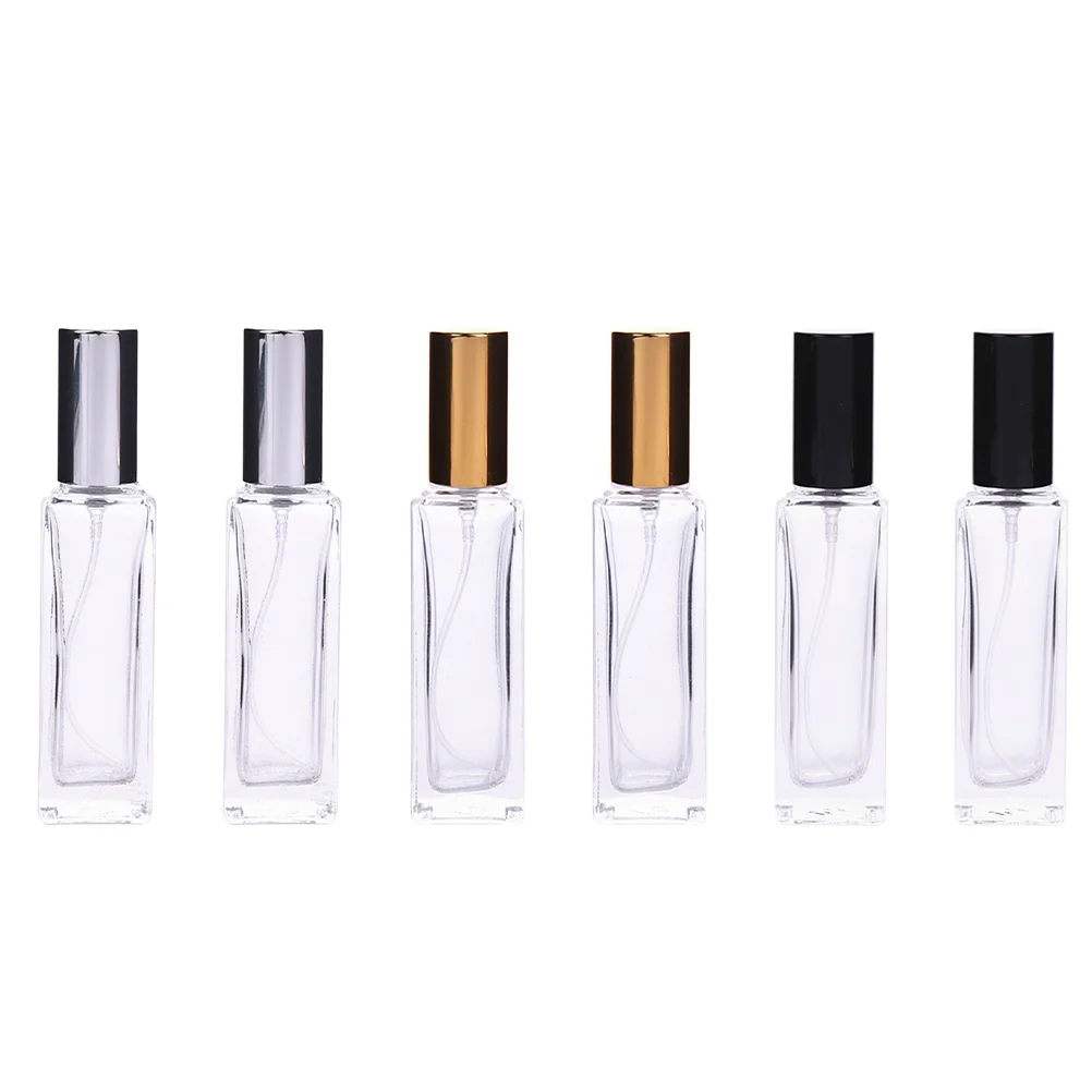 

6Pcs Bottles Exquisite Refillable Fragrance Containers Spray Bottles Perfume Bottles