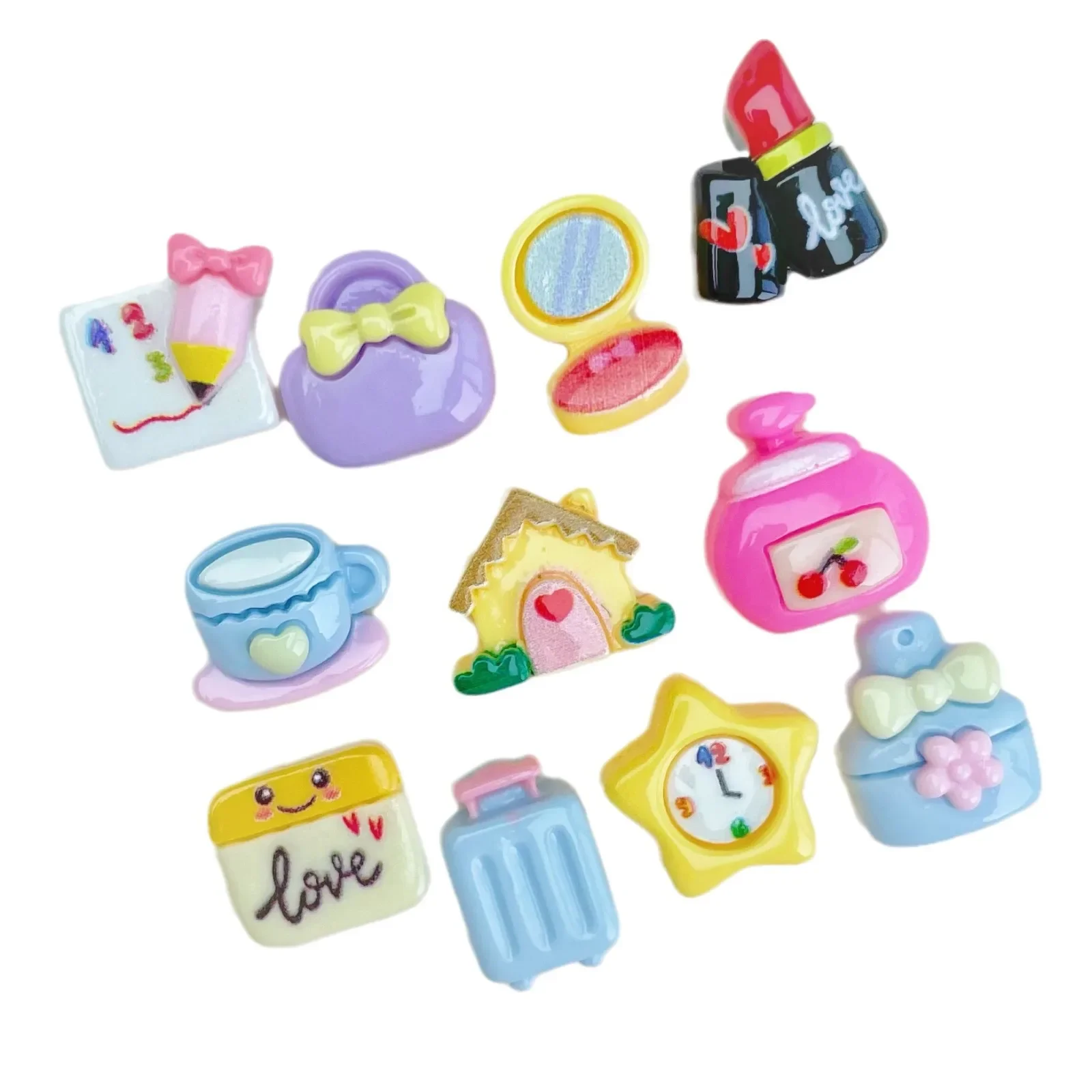 Симпатичная мини-дорожная серия из смолы сумка для дома игрушечный аксессуар