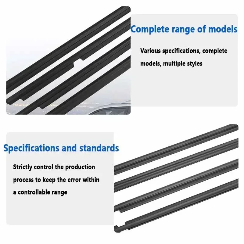 Герметичная полоса для оконного стекла автомобиля Toyota Highlander XU50 2014 ~ 2019 дверная