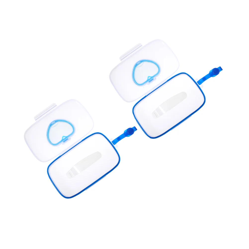 

2 PCS Wipes Case Bulk Wipes Box Baby Wipes Box Lid Decorative Storage Love Wet Tissue Box Wet Wipes Wipe Container