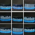 Горячая Распродажа музыкальный ритм, звуковой активационный датчик, Автомобильный светодиодный фонарик, эквалайзер, Синий Автомобильный декоративный светильник для интерьера