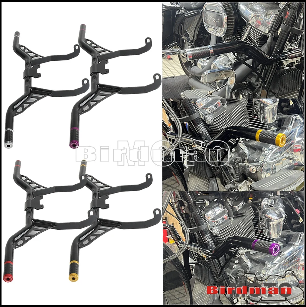 Для Harley Touring FLHXSE FLHRSE6 FLHFB FLHT FLHTCU FLHTP FLHTCUL 14-2023 защита двигателя мотоцикла передняя