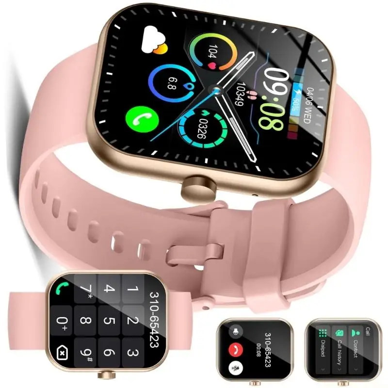 Фото M5TD Легкие 1,96-дюймовый цветной сенсорный экран Smartwatch Фитнес-часы Магнитный способ зарядки Зарядный кабель в комплекте №2